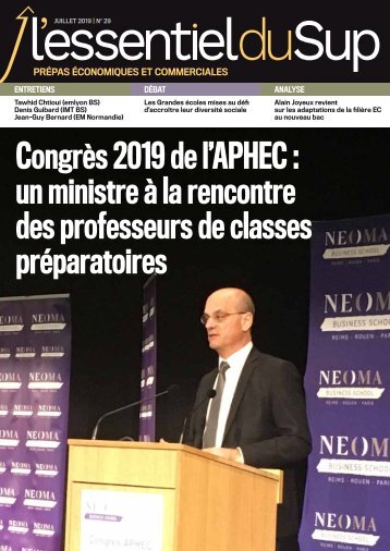 Essentiel Prépas Hors-Série n°6 -  juillet 2019