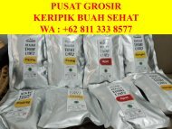 HUB. +62 811-333-8577, Agen Keripik Buah di Malang, Distributor Keripik Buah di Malang