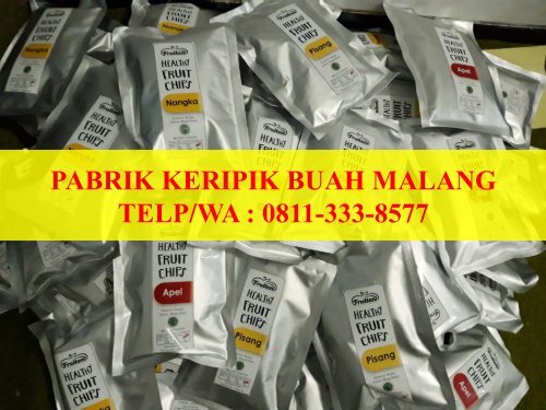 HUB. +62 811-333-8577, Agen Keripik Buah di Malang, Distributor Keripik Buah di Malang