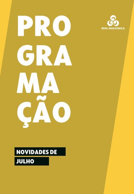 PROGRAMAÇÃO JULHO 19