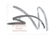 Investigating Art Movements through Speed Drawing