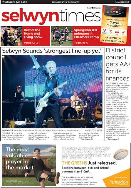 Selwyn Times: July 03, 2019