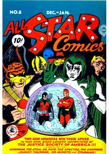 ALL STAR comics-N°8 -1941