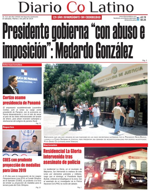 Edicion 02 de julio de 2019