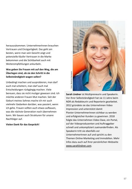 Von Entrepreneur*innen und Business Angels – Das SHE works! Magazin im Juli 2019