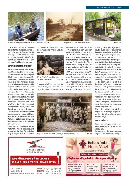 Gazette Steglitz Juli 2019