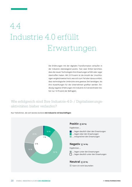 Studie Deutscher Industrie 4.0 Index 2018