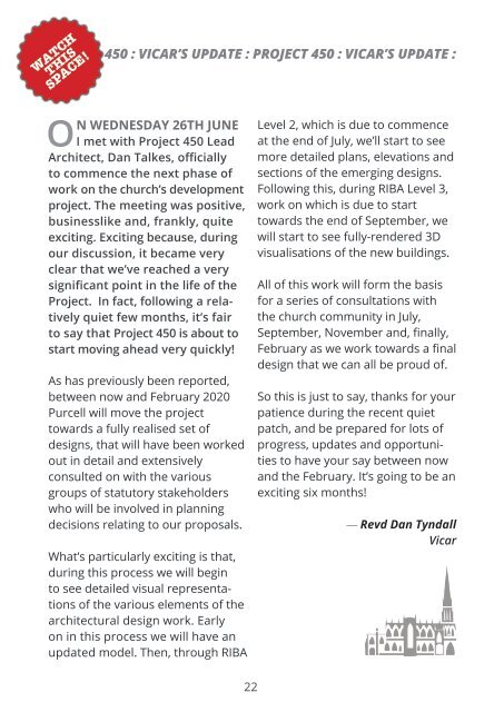 St Mary Redcliffe Church Parish Magazine July/August 2019