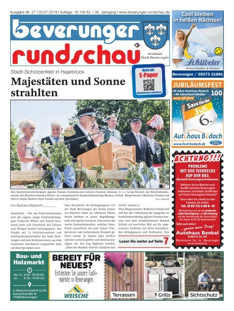 Beverunger Rundschau 2019 KW 27