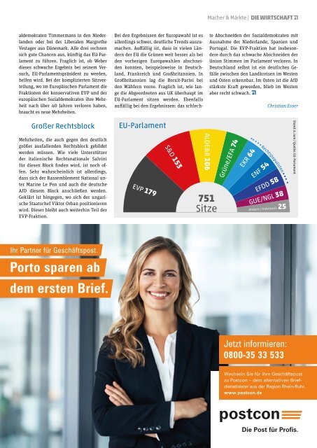 Die Wirtschaft Köln - Ausgabe 04 / 2019