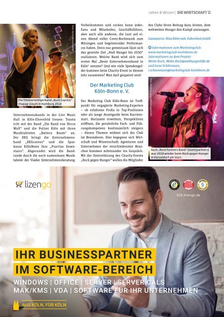 Die Wirtschaft Köln - Ausgabe 04 / 2019