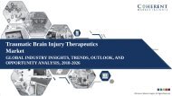 Traumatic Brain Injury Therapeutics Market