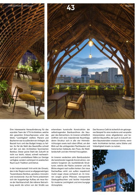 architektur Fachmagazin Ausgabe 5 2019