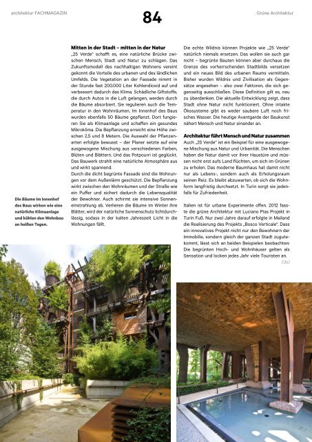 architektur Fachmagazin Ausgabe 5 2019