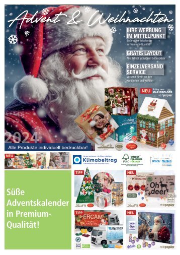 Besondere Werbe-Adventskalender 