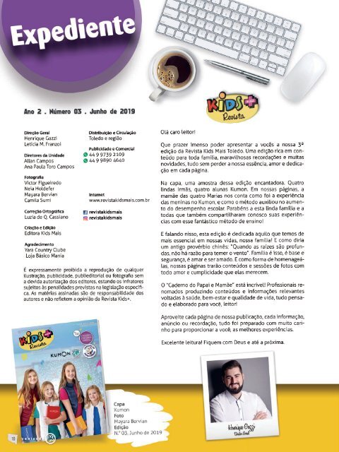 Revista Kids Mais - Edição 03 - Toledo