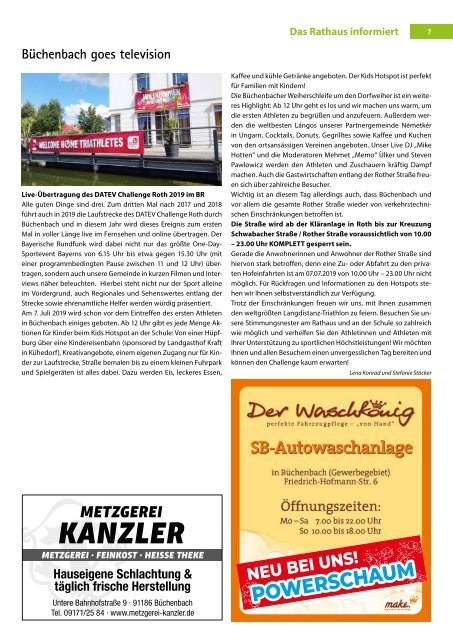 Juli 2019 - Büchenbacher Anzeiger