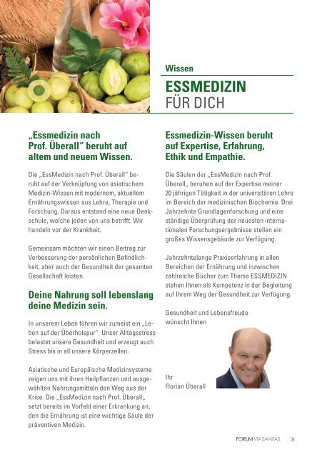 Lebensbegleiter EssMedizin