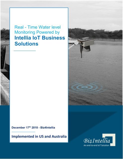 Real Time Water Level Monitoring Casestudy