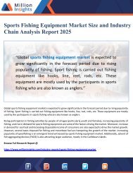 Sports Fishing Equipment Market Chain Analysis Report 2025