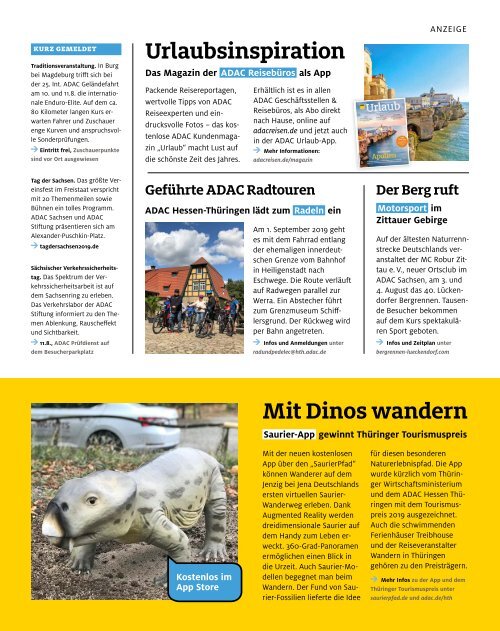 ADAC Motorwelt Juli/August 2019