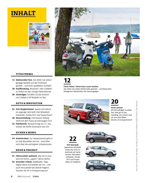 ADAC Motorwelt Juli/August 2019