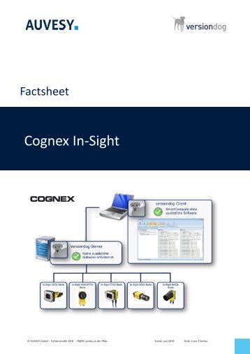 Factsheet - Cognex In-Sight