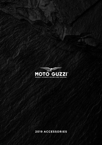 Moto Guzzi Zubehörkatalog 2019