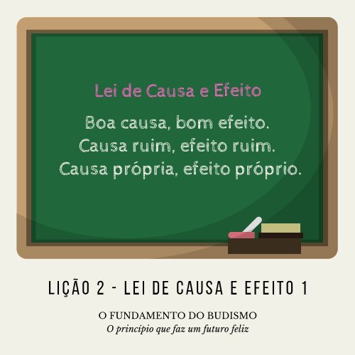 Lição 2 - Lei de causa e efeito 1