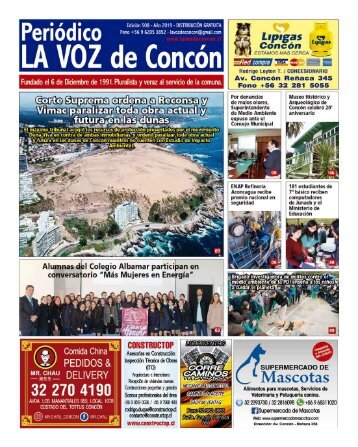 Periodico LA VOZ de Concon, Edicion Impresa 508_DIGITAL