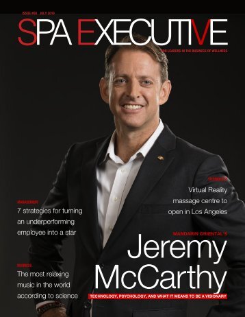 Spa Executive | Issue 8 | July 2019