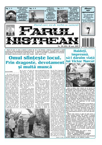 Ziarul "Farul Nistrean" din 28 iunie 2019