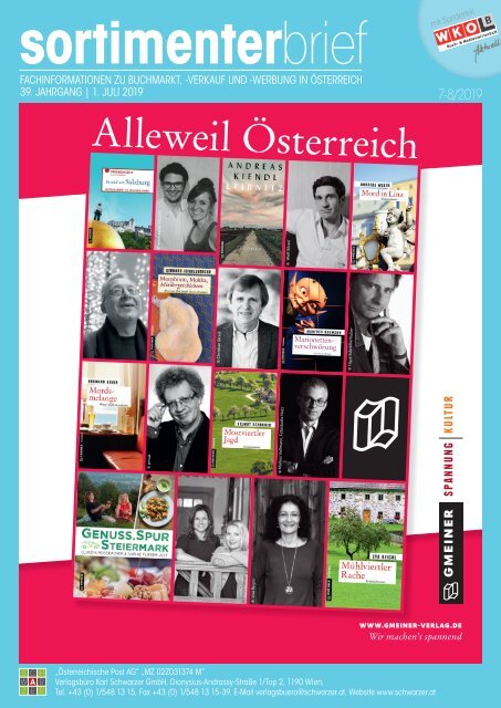  sortimenterbrief Juli/August 2019