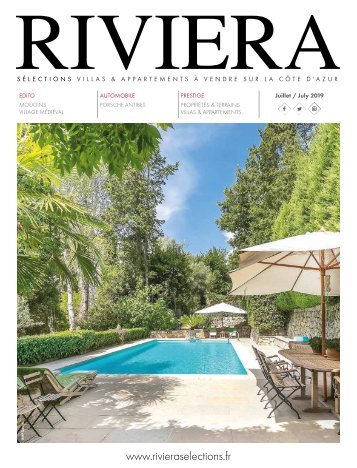 Riviera Sélections - Juillet 2019