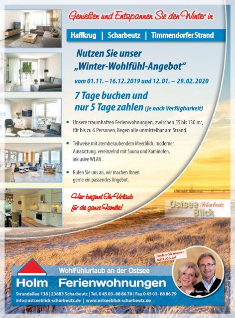 Herbst & Winter Strandmagazin Lübecker Bucht 2019/2020