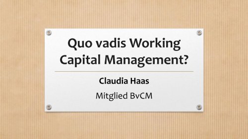 3 haas claudia - neue ansätze in der working capital finanzierung