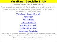 Vashikaran Specialist In UK