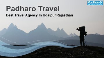 Padharo Travel Rajasthan