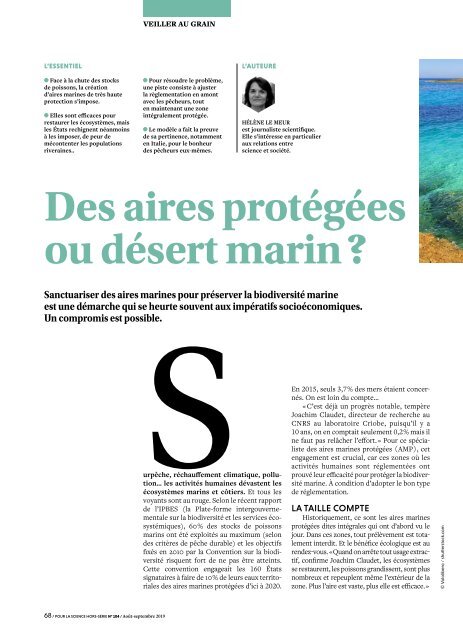 Hors-série Pour la Science n°104 - Août/Septembre 2019