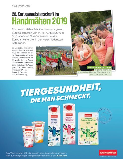 Zeitschrift "landjugend" 02-2019