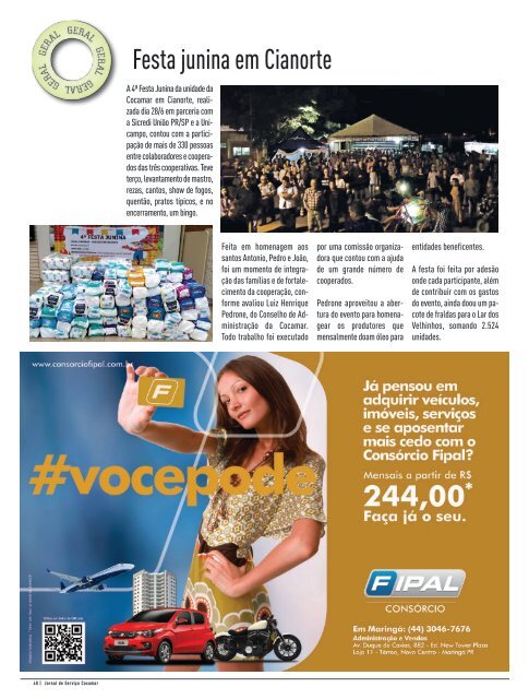 Jornal Cocamar Julho 2019