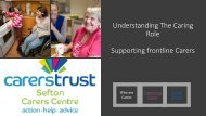 Sefton Carers Centre _Carer Awareness Understanding the Caring Role 2019 