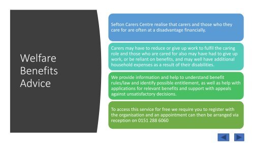 Sefton Carers Centre _Carer Awareness Understanding the Caring Role 2019 