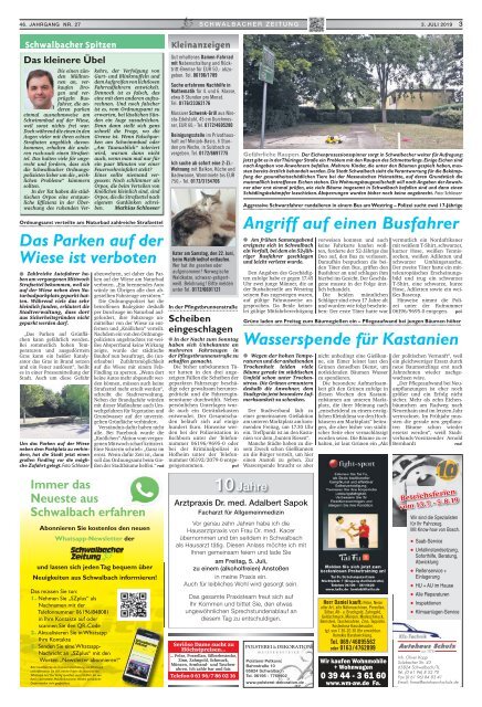 Schwalbacher Zeitung