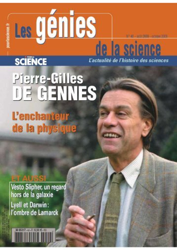 Les Génies de la Science n° 40 - Août 2009