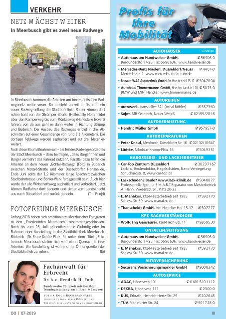 Oberkasseler Observer 07/2019