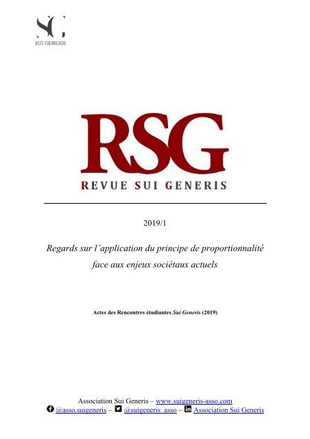 Revue Sui Generis