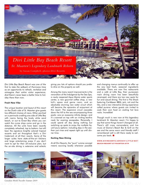 Canadian World Traveller Summer 2019 Issue