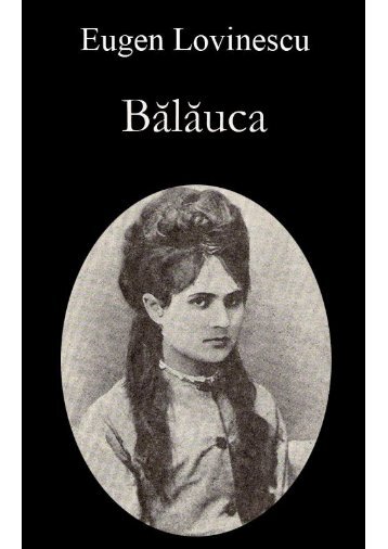 Balauca - Eugen Lovinescu