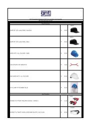 Final PPE Price List Mining and Industrial